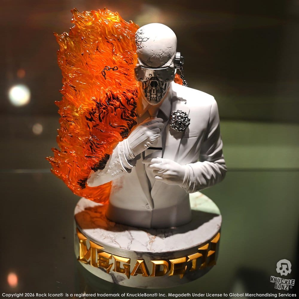 Megadeth 3D Vinyl Statuette Final Studio Album 15 cm