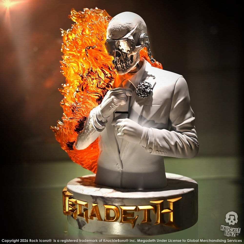 Megadeth 3D Vinyl Statuette Final Studio Album 15 cm