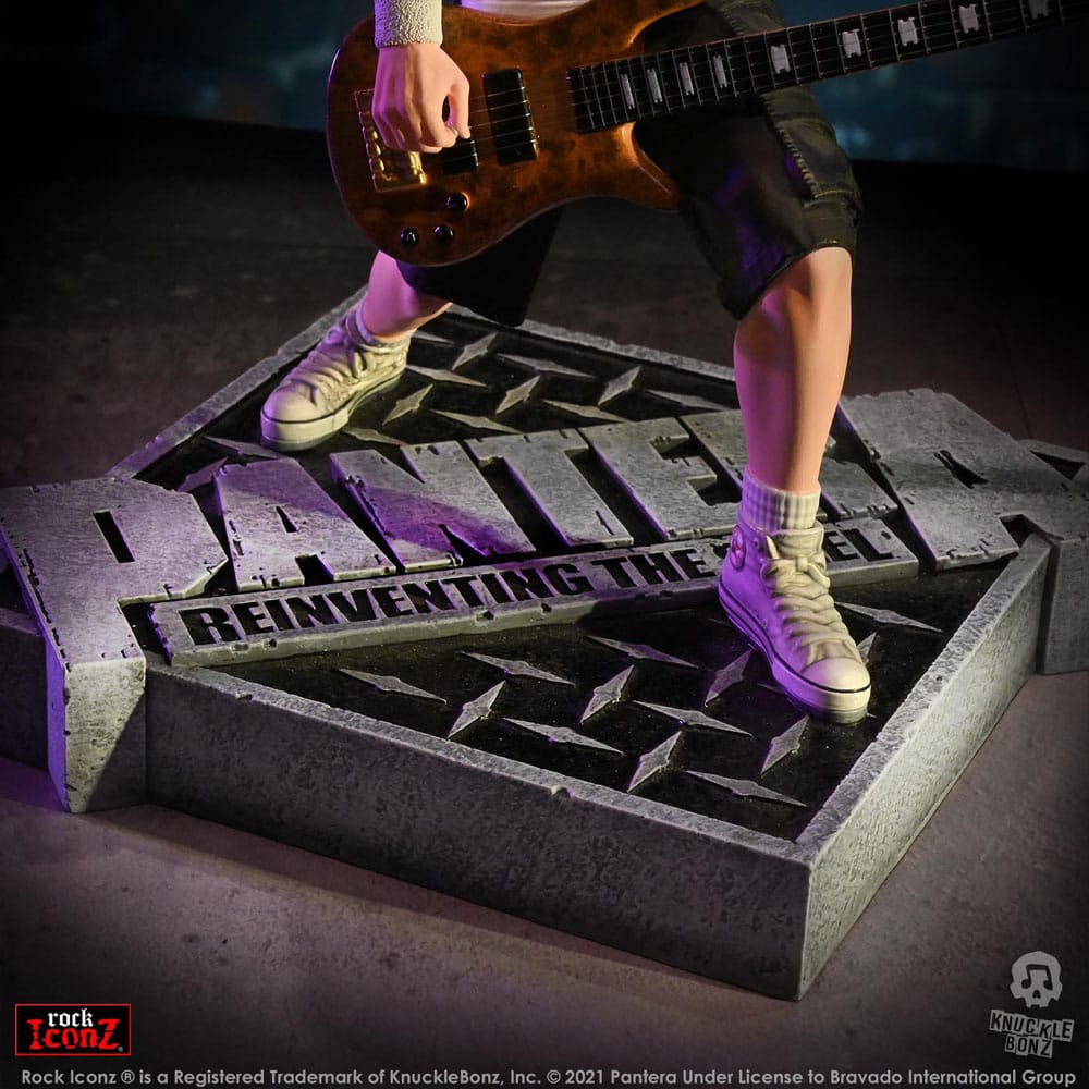 Pantera statuette Rock Iconz Rex Brown (Reinventing the Steel) 22 cm