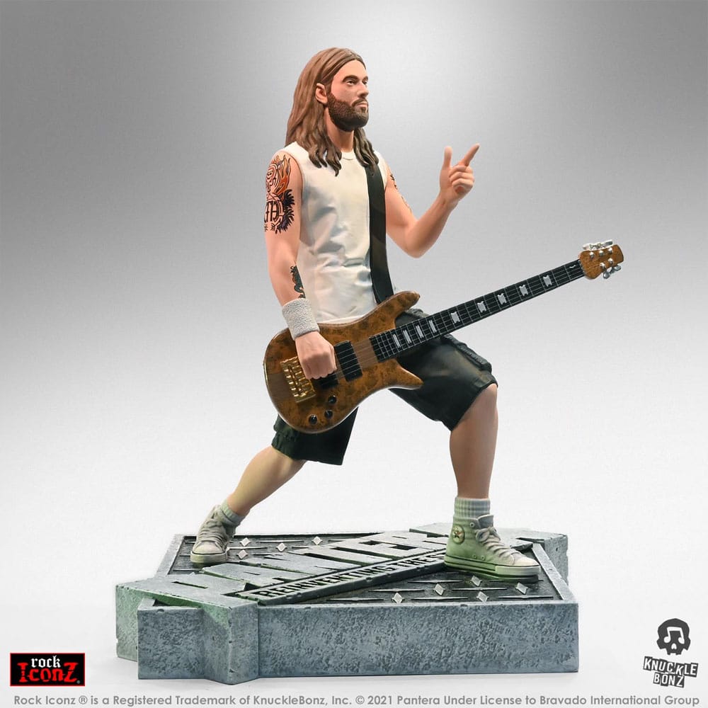 Pantera statuette Rock Iconz Rex Brown (Reinventing the Steel) 22 cm