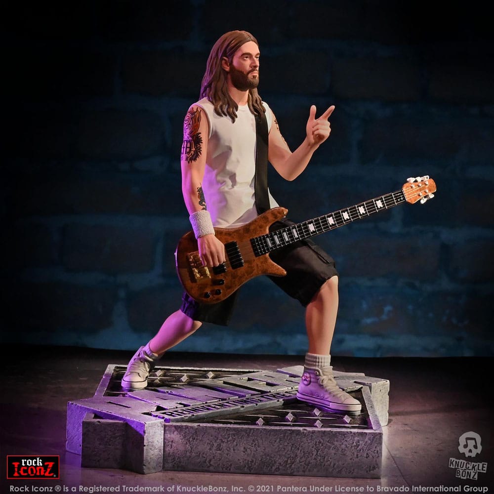 Pantera statuette Rock Iconz Rex Brown (Reinventing the Steel) 22 cm