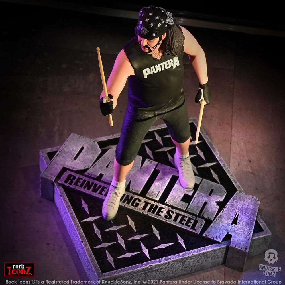 Pantera statuette Rock Iconz Vinnie Paul (Reinventing the Steel) 22 cm
