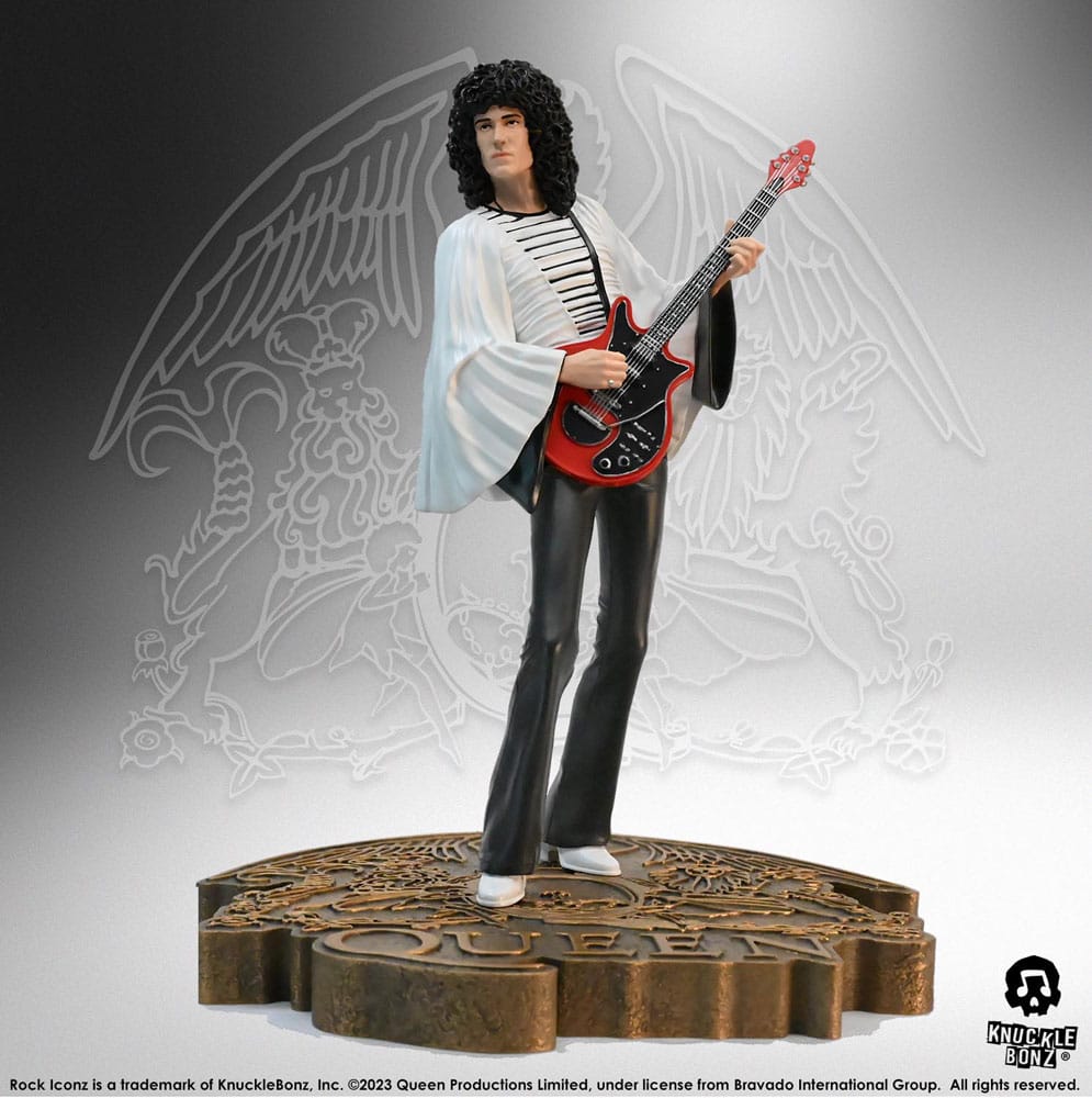 Queen statuette Rock Iconz Brian May II (Sheer Heart Attack Era) 23 cm