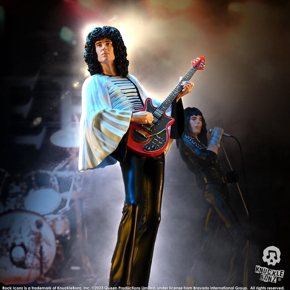 Queen statuette Rock Iconz Brian May II (Sheer Heart Attack Era) 23 cm