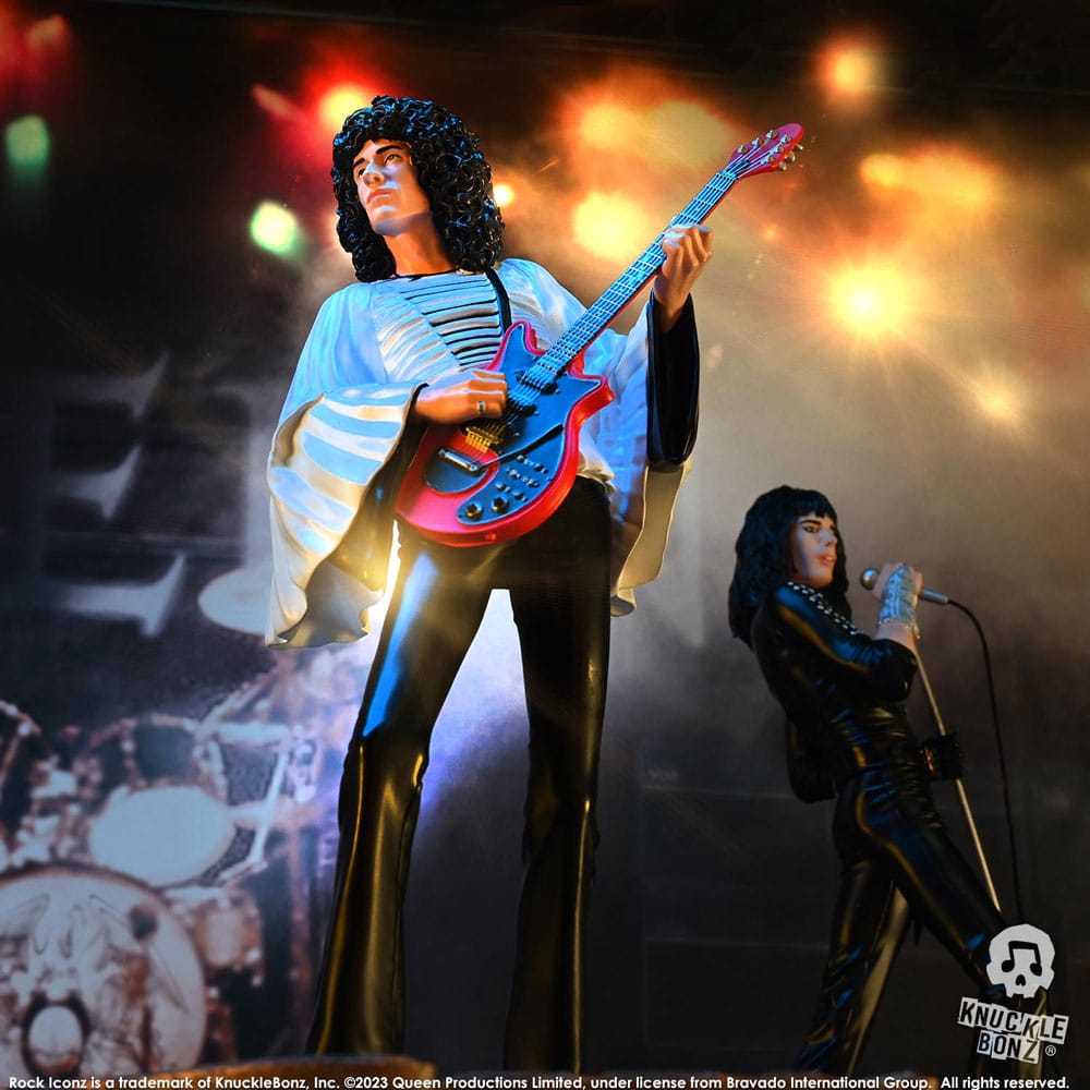 Queen statuette Rock Iconz Brian May II (Sheer Heart Attack Era) 23 cm