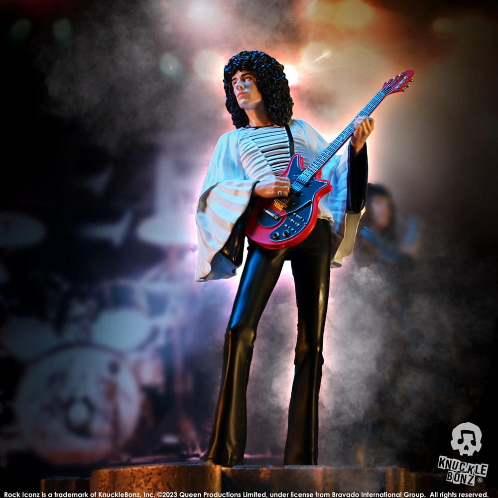 Queen statuette Rock Iconz Brian May II (Sheer Heart Attack Era) 23 cm