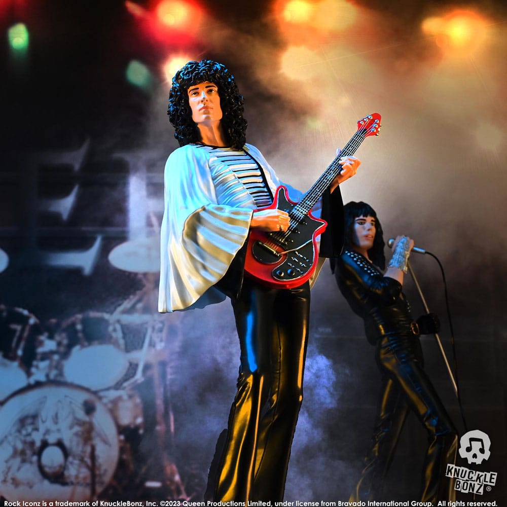 Queen statuette Rock Iconz Brian May II (Sheer Heart Attack Era) 23 cm