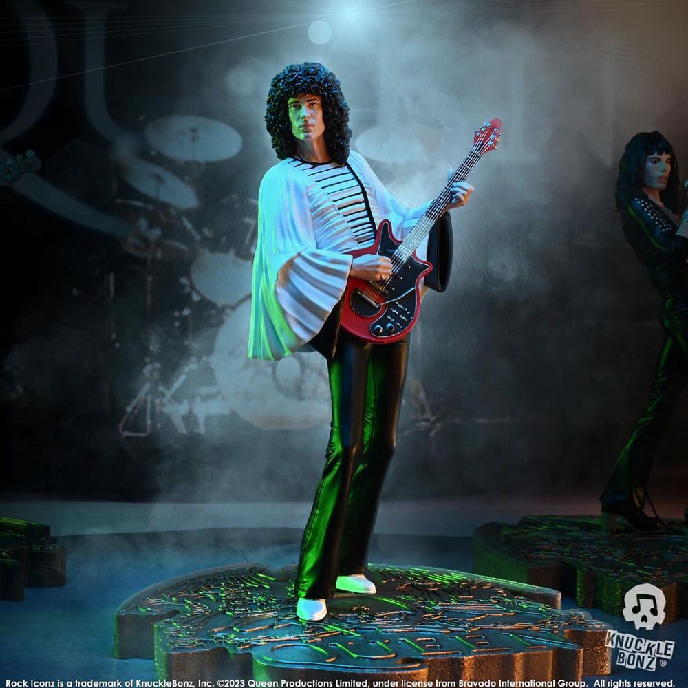 Queen statuette Rock Iconz Brian May II (Sheer Heart Attack Era) 23 cm