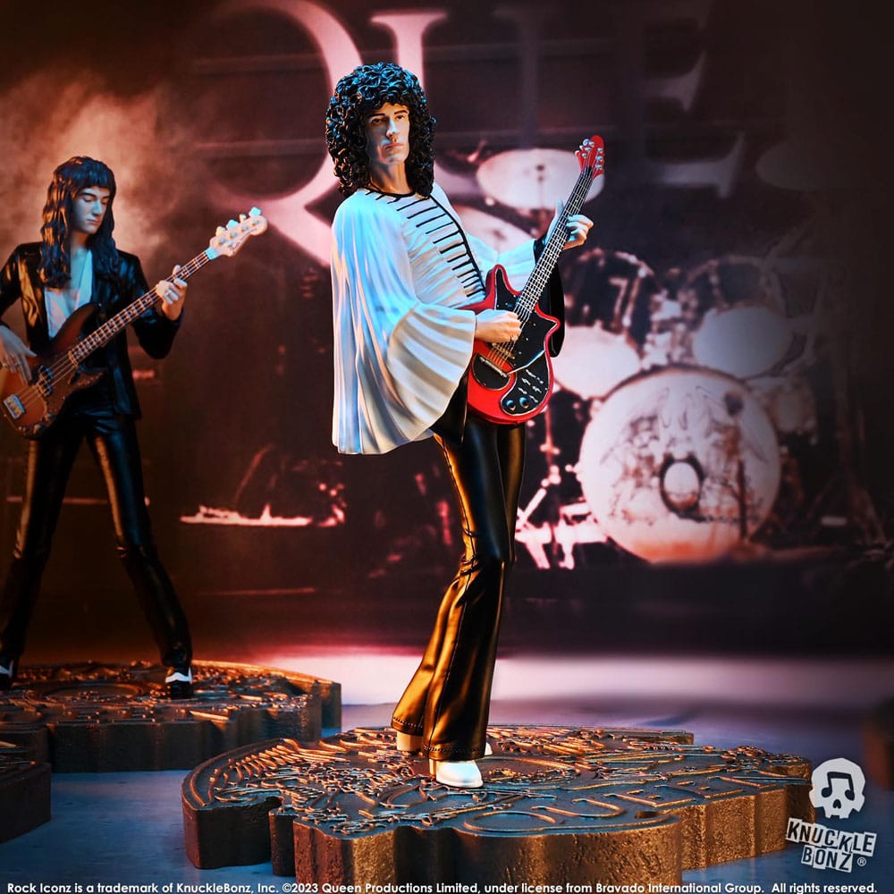 Queen statuette Rock Iconz Brian May II (Sheer Heart Attack Era) 23 cm