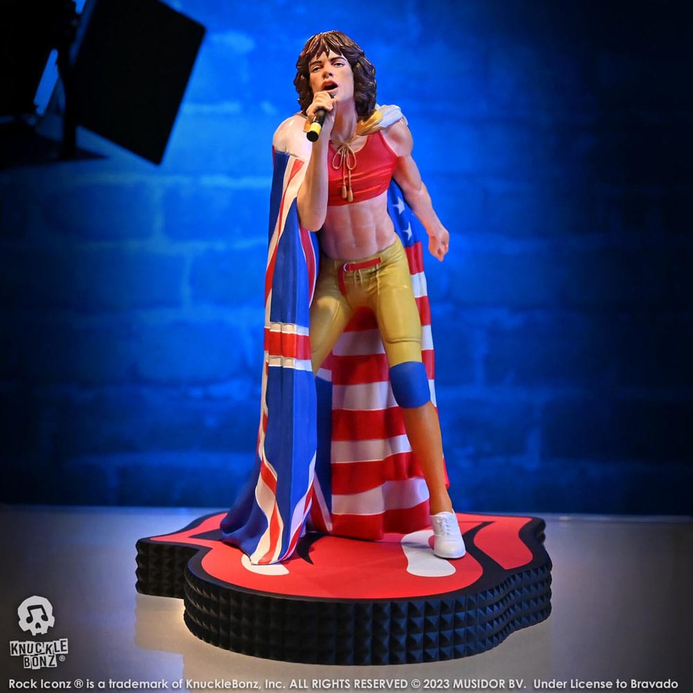 The Rolling Stones statuette Rock Iconz Mick Jagger (Tattoo You Tour 1981) 22 cm