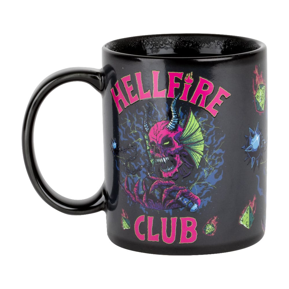Stranger Things mug effet thermique Hellfire Club 320 ml