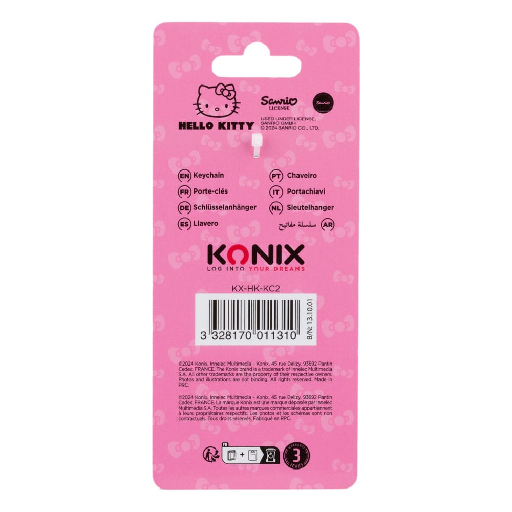 Sanrio porte-clés Hello Kitty Skate