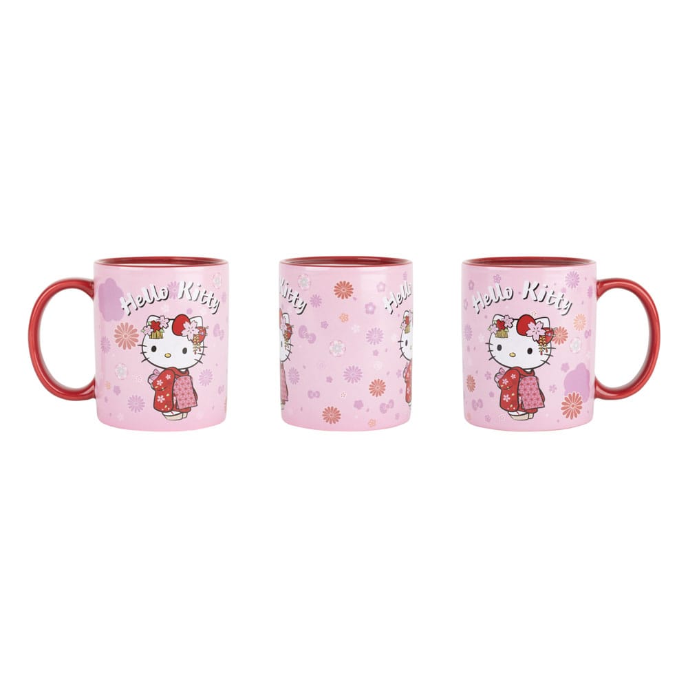 Sanrio mug effet thermique Hello Kitty Kimono 320 ml