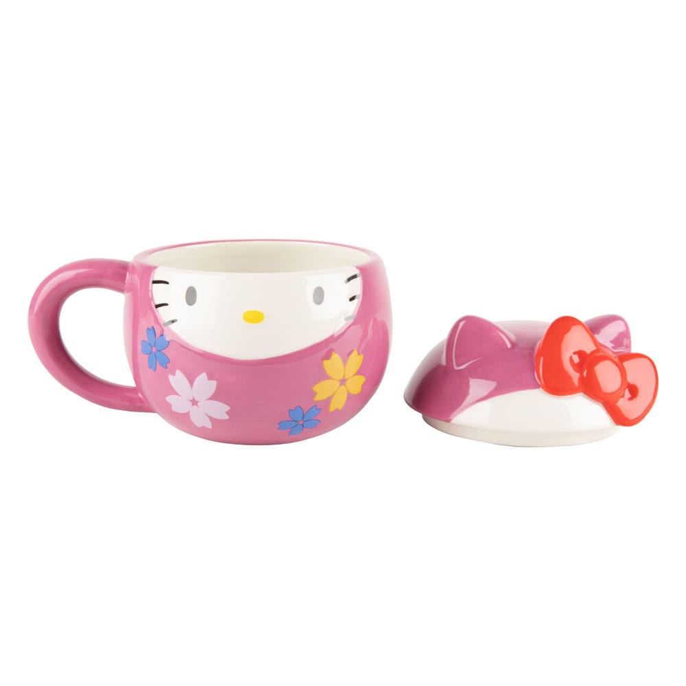 Sanrio mug 3D Hello Kitty Kitty Daruma