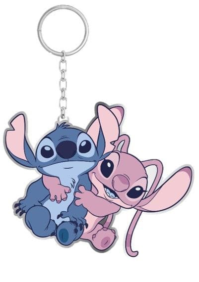 Lilo et Stitch porte-clés Stitch & Angel
