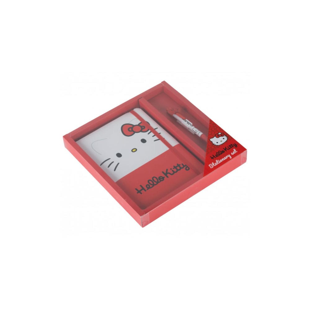 Sanrio carnet de notes avec stylo set cadeau Hello Kitty