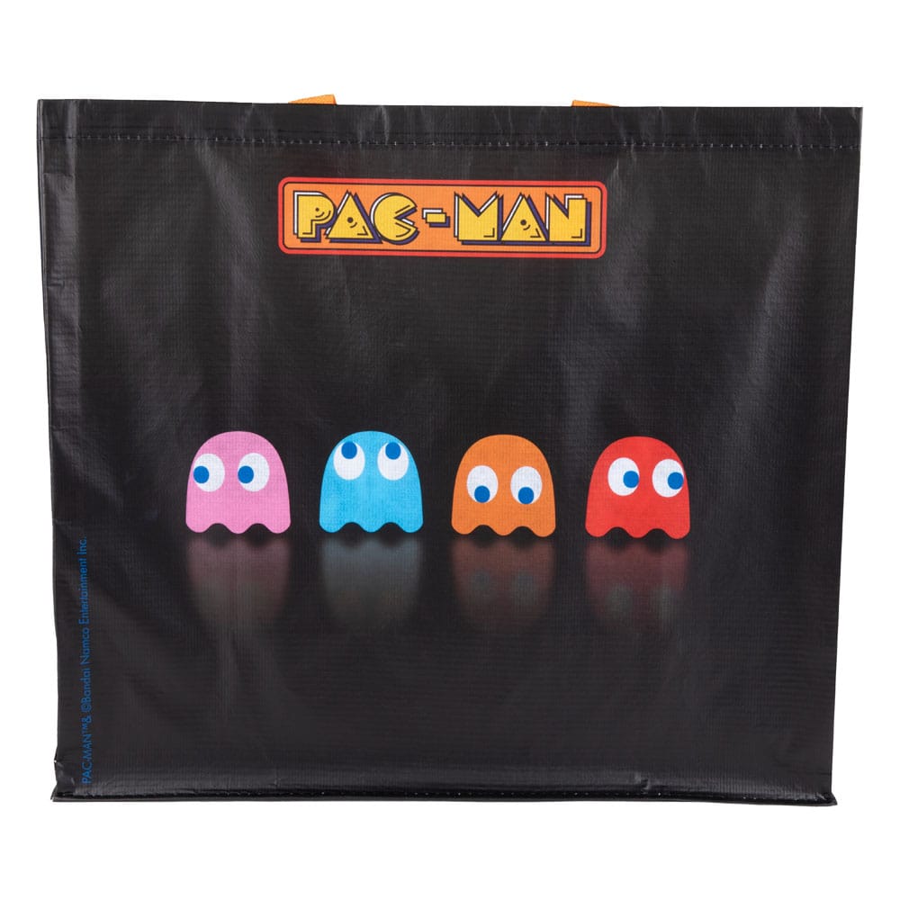 Pac-Man sac shopping Black