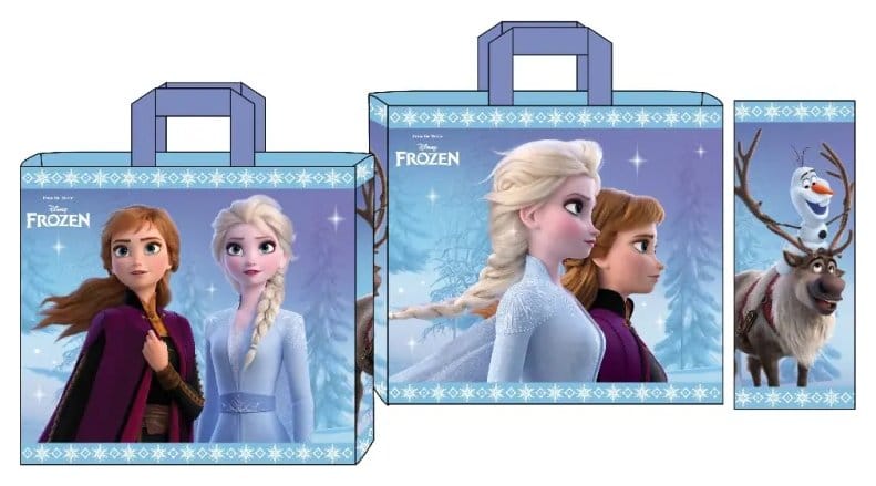 La Reine des neiges sac de courses Anna & Elsa