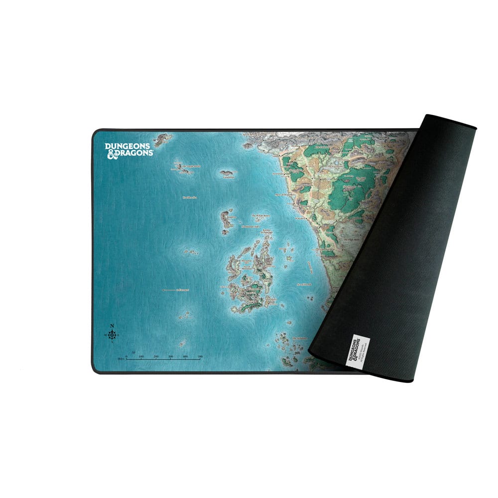 Dungeons & Dragons Tapis de souris XL Faerun Map