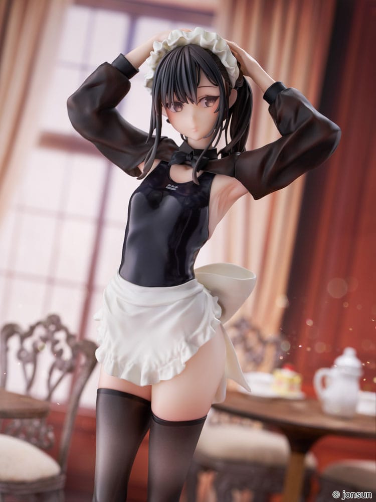 Original Character statuette PVC 1/6 Sakura Shiori Competition Swimsuit Maid 27 cm
