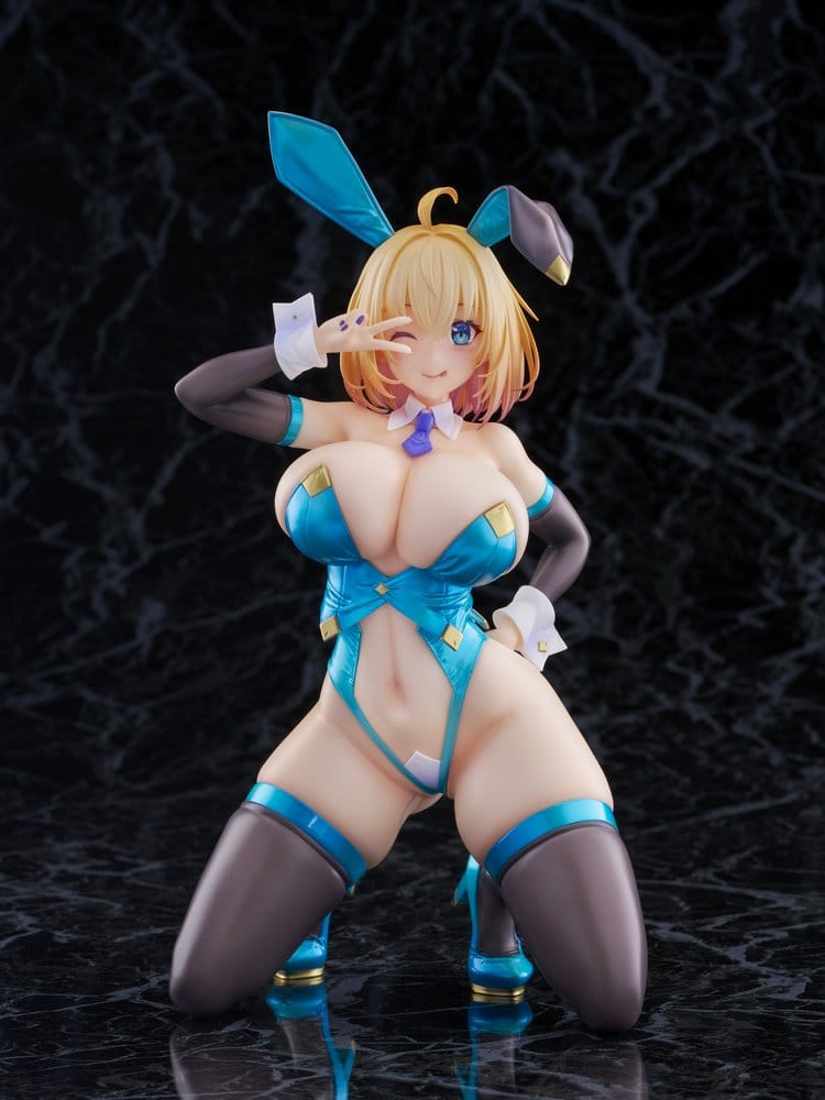 Original Character figurine PVC 1/6 KoiKoi -Sakura- Sophia F. Shirring Blue Bunny Ver. 20 cm