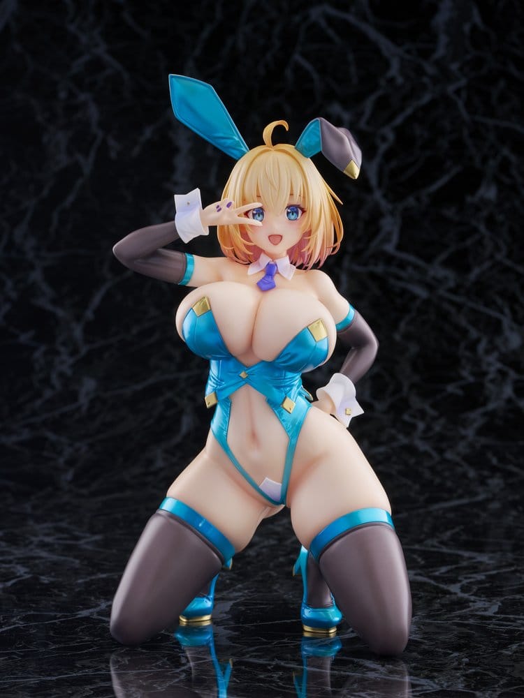 Original Character figurine PVC 1/6 KoiKoi -Sakura- Sophia F. Shirring Blue Bunny Ver. 20 cm