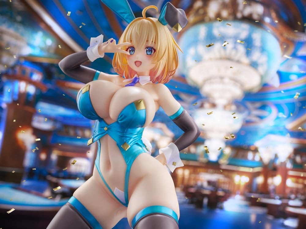 Original Character figurine PVC 1/6 KoiKoi -Sakura- Sophia F. Shirring Blue Bunny Ver. 20 cm