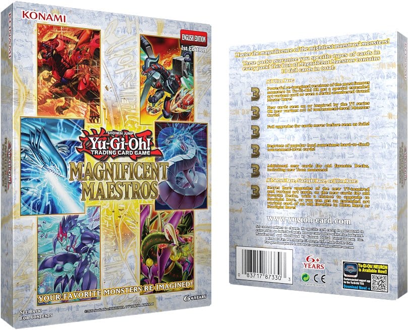 Yu-Gi-Oh! TCG Magnificent Maestros Pack *ANGLAIS*