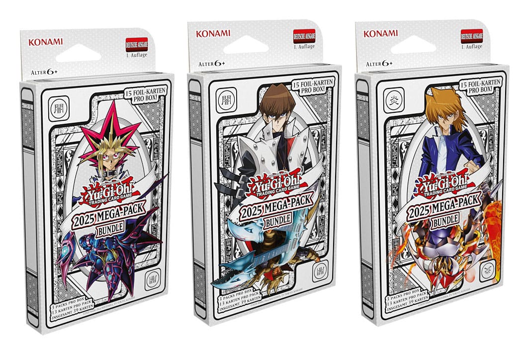Yu-Gi-Oh! TCG Mega Packs 2025 Bundles (carton de 12) *ALLEMAND*