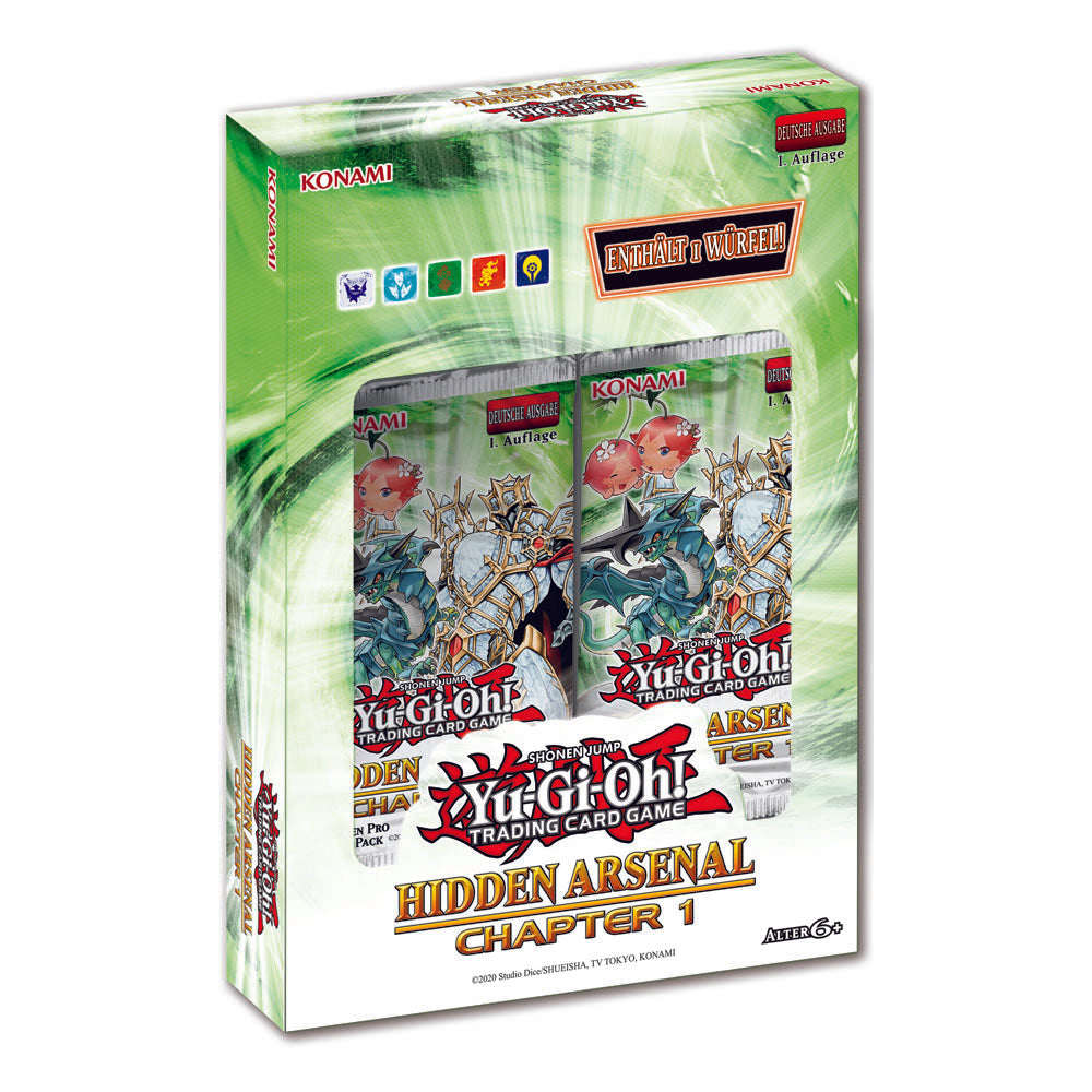 Yu-Gi-Oh! TCG présentoir Hidden Arsenal: Chapter 1 Box (8) *ALLEMAND*