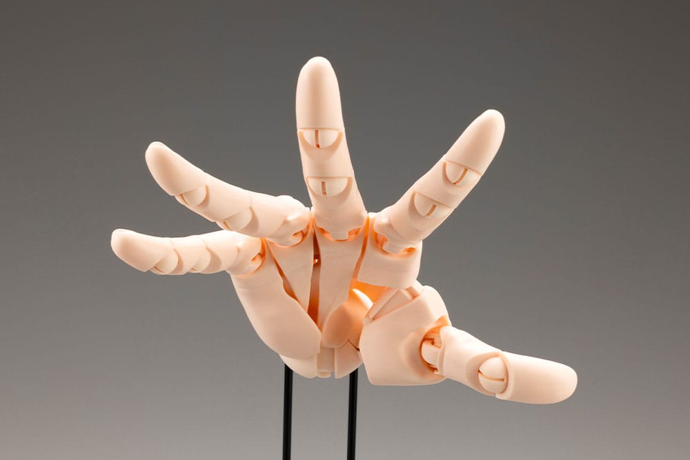 Takahiro Kagami Artist Support Item Hand PVC 1/1 Model/L Pale Orange 21 cm