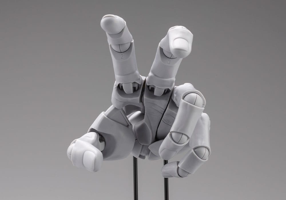 Takahiro Kagami Artist Support Item Hand PVC 1/1 Model Men /L Gray 22 cm