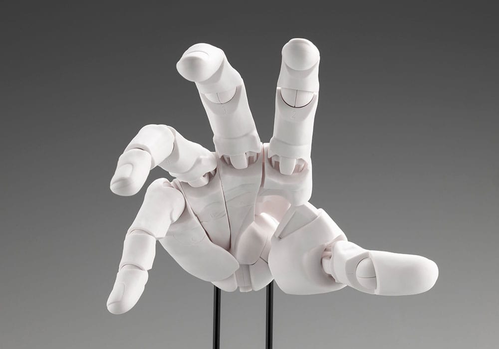 Takahiro Kagami Artist Support Item Hand PVC 1/1 Model Men /R White 22 cm