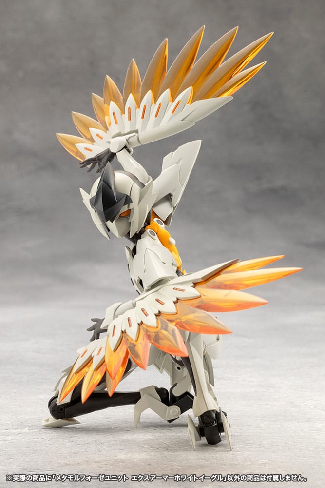 Megalomaria Unlimited Universe accessoires Plastic Model Kit Metamorphose Unit Exarmor White Eagle