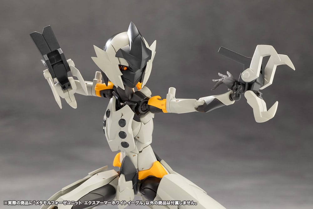 Megalomaria Unlimited Universe accessoires Plastic Model Kit Metamorphose Unit Exarmor White Eagle