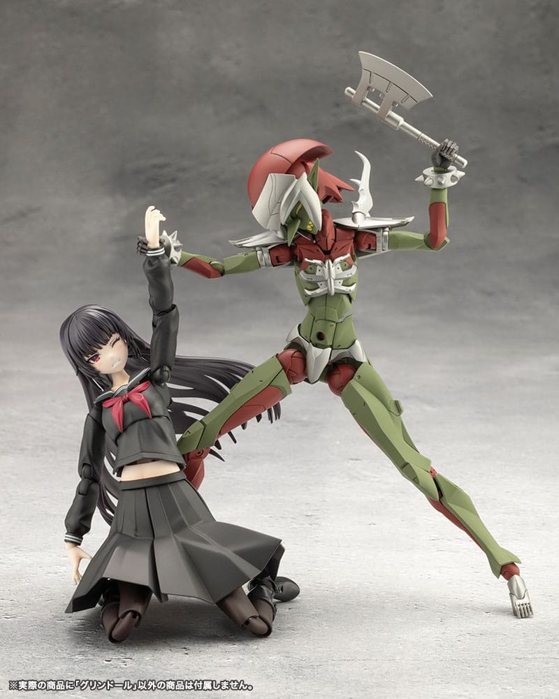 Megalomaria Unlimited Universe figurine Plastic Model Kit Grin Doll 16 cm