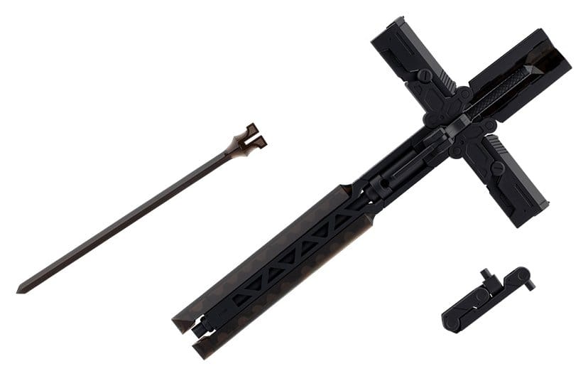 Megalomaria Unlimited Universe accessoires Plastic Model Kit Metamorphose Unit Grave Arms 2 Black Ver.