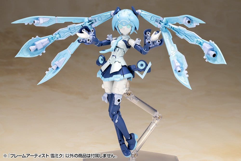 Frame Arms Plastic Model Kit 1/100 Frame Artist Snow Miku 16 cm