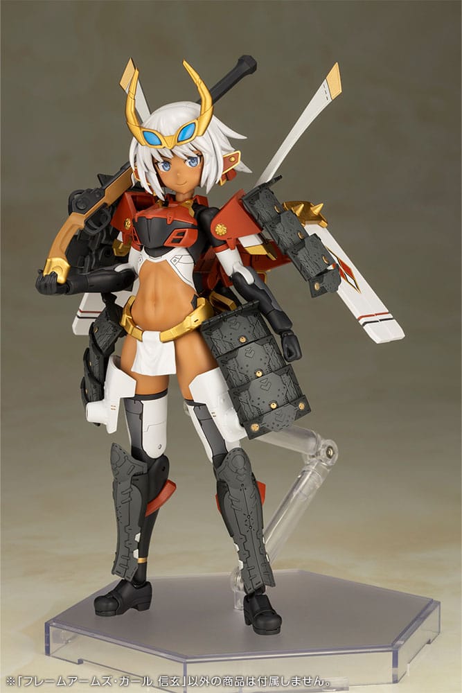 Frame Arms Girl figurine Plastic Model Kit Shingen 16 cm
