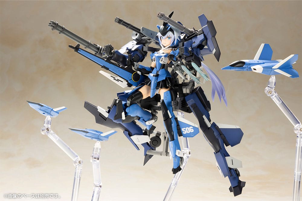Frame Arms Girl figurine Plastic Model Kit Exosuit Unit Stylet XF-3 22 cm
