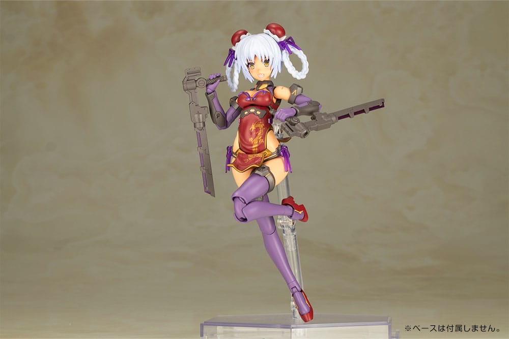 Frame Arms Girl figurine Plastic Model Kit Hresvelgr=Rufus Qipao Ver. 17 cm