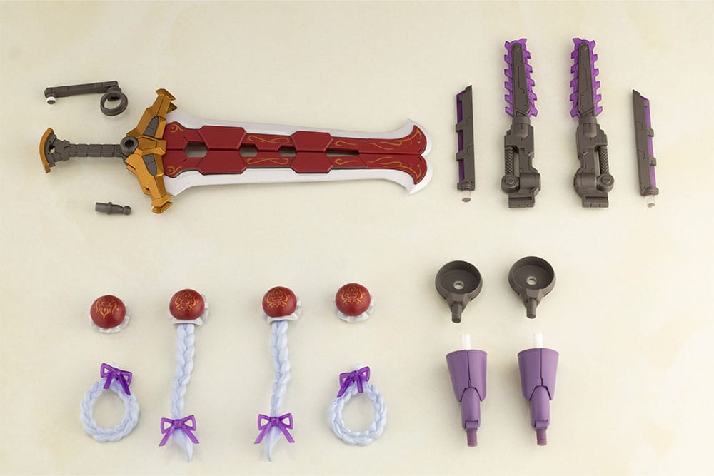 Frame Arms Girl figurine Plastic Model Kit Hresvelgr=Rufus Qipao Ver. 17 cm