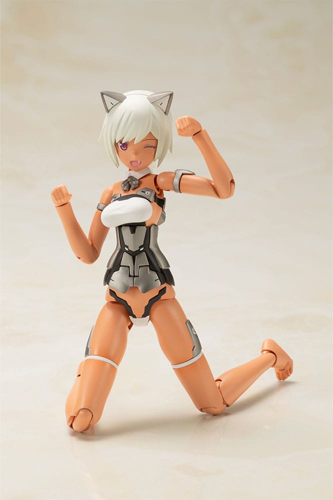 Frame Arms Girl figurine Plastic Model Kit Laetitia Silver Ver. 15 cm