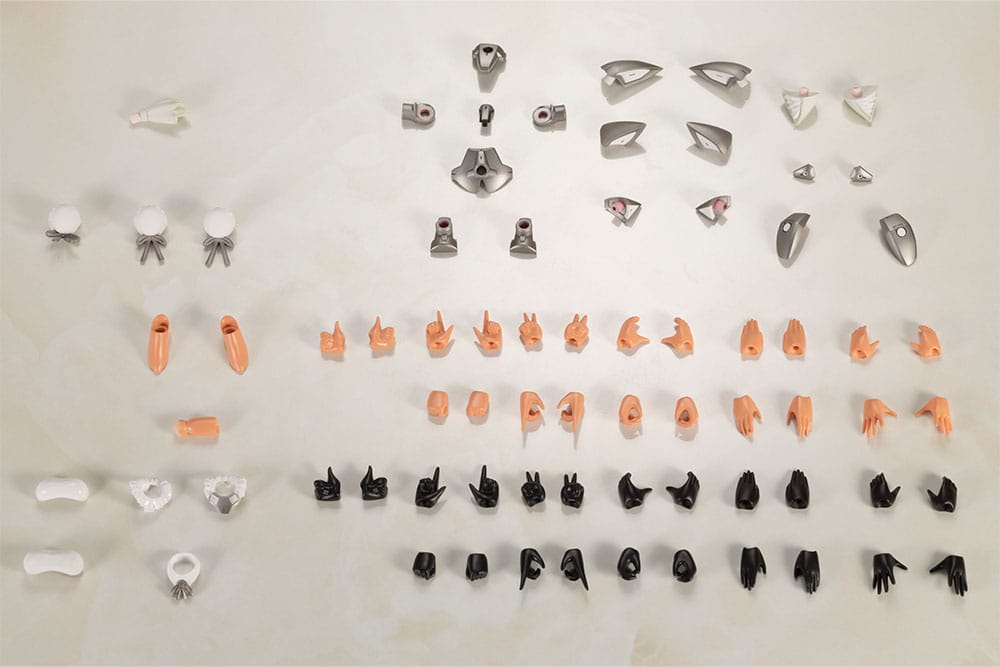 Frame Arms Girl figurine Plastic Model Kit Laetitia Silver Ver. 15 cm