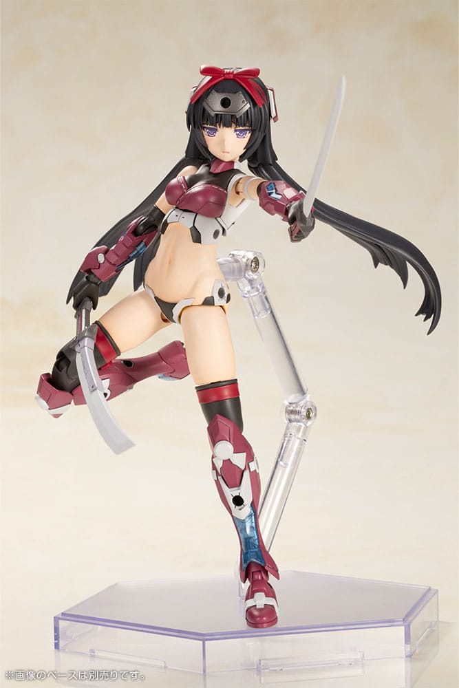 Frame Arms Girl figurine Plastic Model Kit P3 Magatsuki Ninja Ver. 15 cm