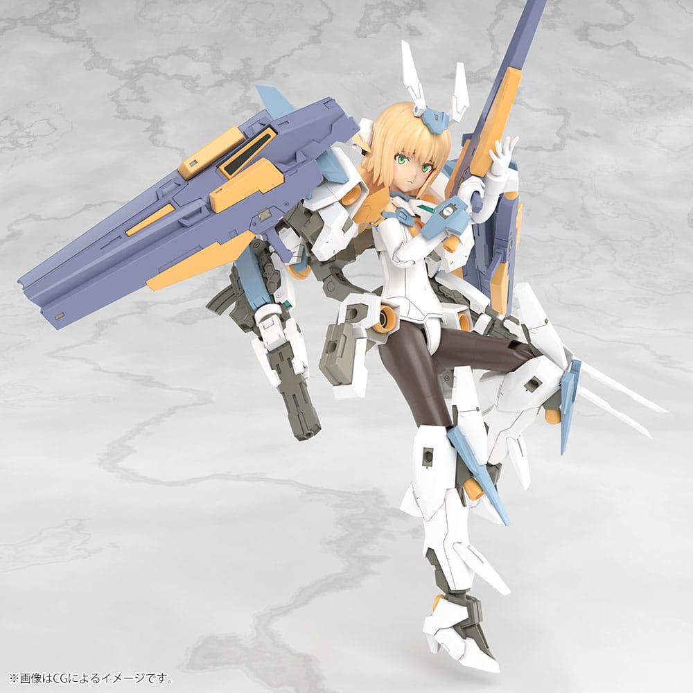 Frame Arms Girl figurine Plastic Model Kit Grande Scale Baselard 25 cm