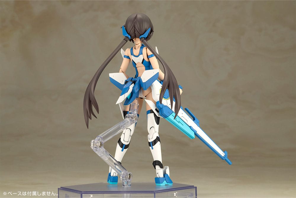Frame Arms Girl figurine Plastic Model Kit Stylet Swimsuit Blue Impulse Color Ver. 16 cm