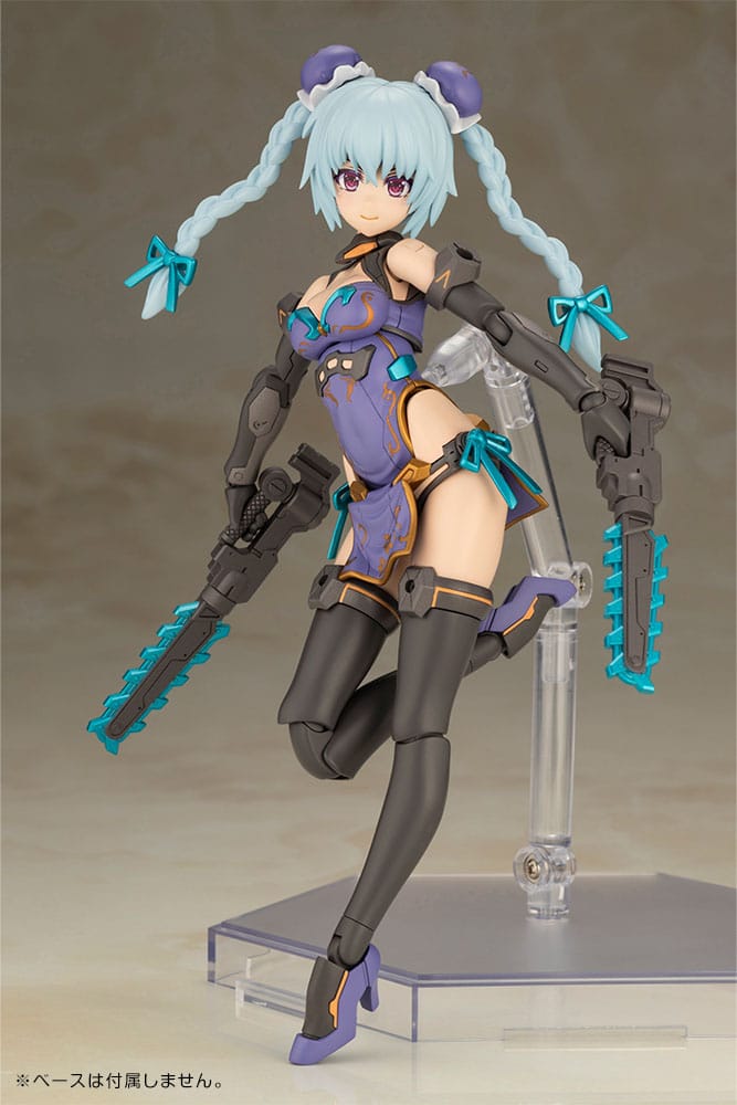 Frame Arms Girl figurine Plastic Model Kit Hresvelgr Qipao Ver. 17 cm