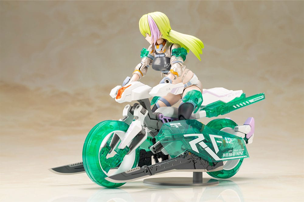Frame Arms Girl figurine Plastic Model Kit Wilber Nine Beryl Armor Custom 16 cm