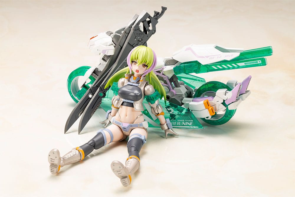 Frame Arms Girl figurine Plastic Model Kit Wilber Nine Beryl Armor Custom 16 cm